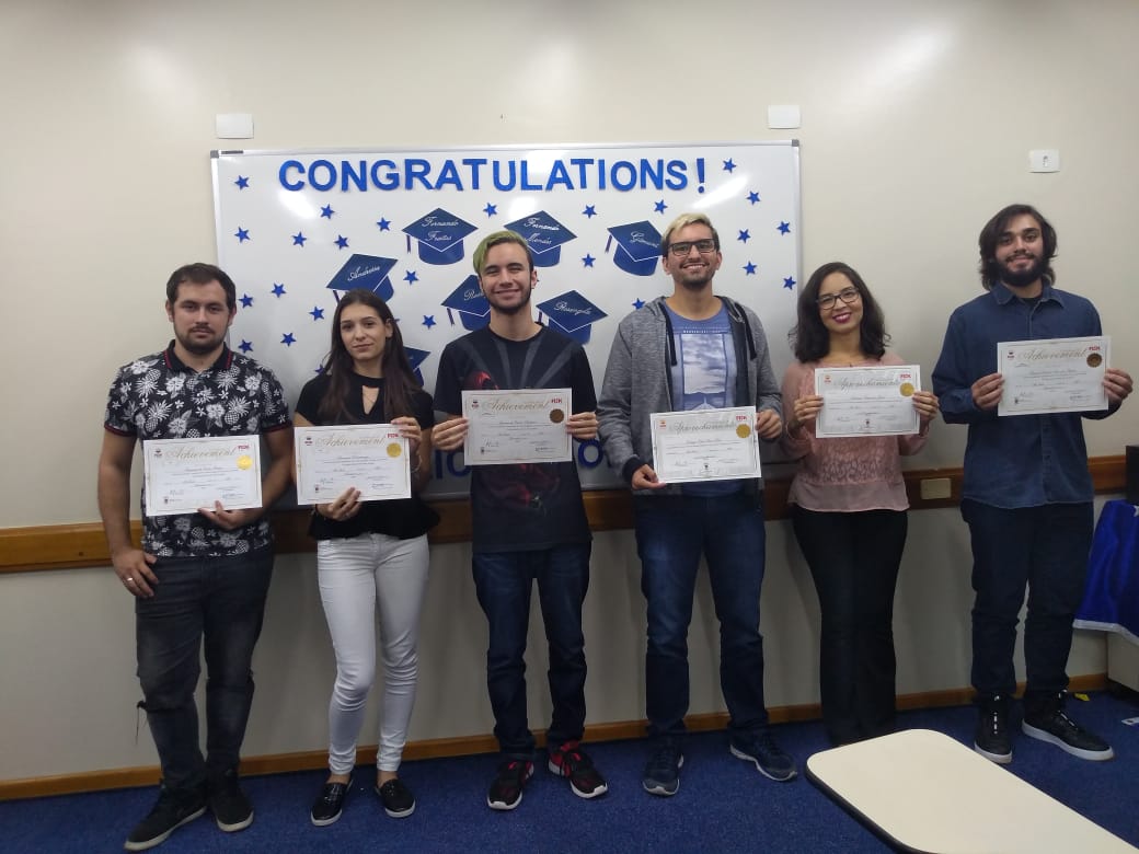 Fisk Itaquera, Jardim Popular e Tatuapé – Entrega de Certificados